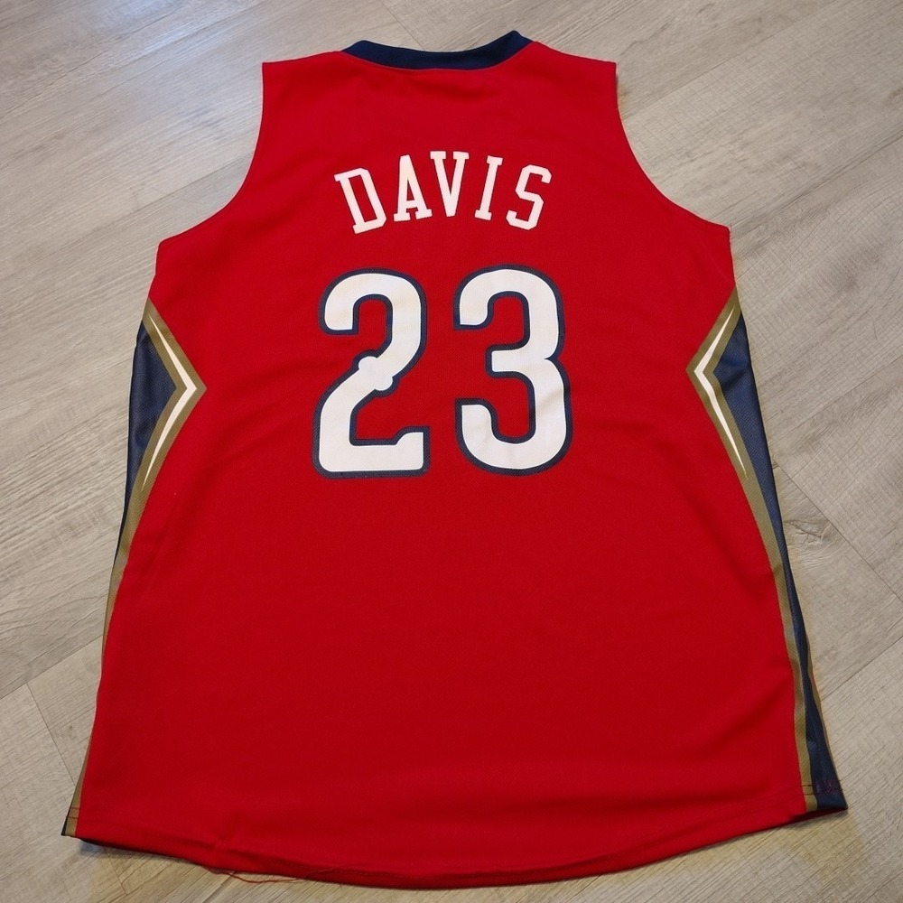 New Orleans Pelicans Anthony Davis Jersey Giveaway Red Match up Medium 23 - Picture 2 of 6